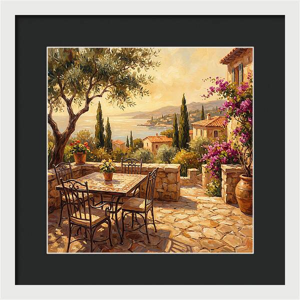 Mediterranean Outdoor Serenity