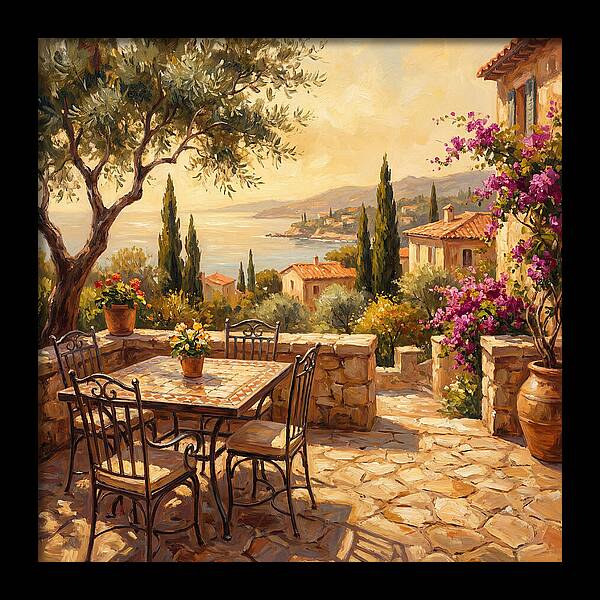 Mediterranean Outdoor Serenity