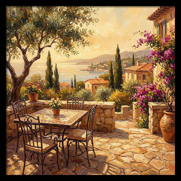 Mediterranean Outdoor Serenity