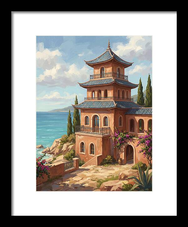 Mediterranean Pagoda Serenity