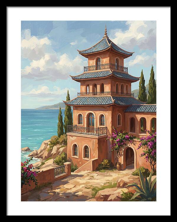Mediterranean Pagoda Serenity