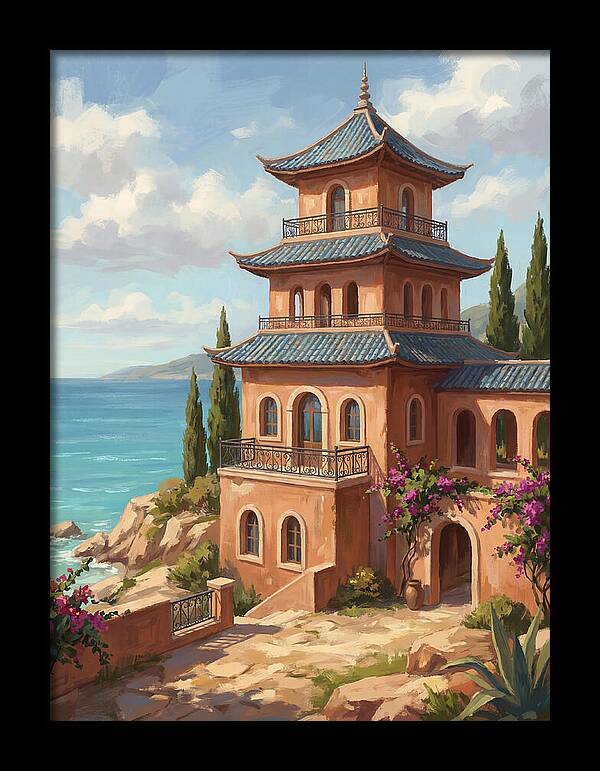 Mediterranean Pagoda Serenity