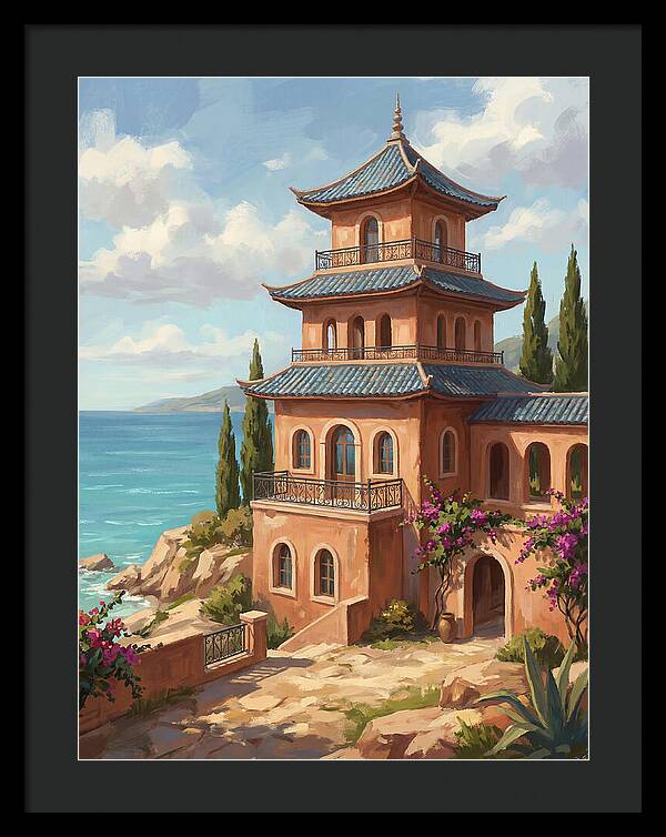 Mediterranean Pagoda Serenity