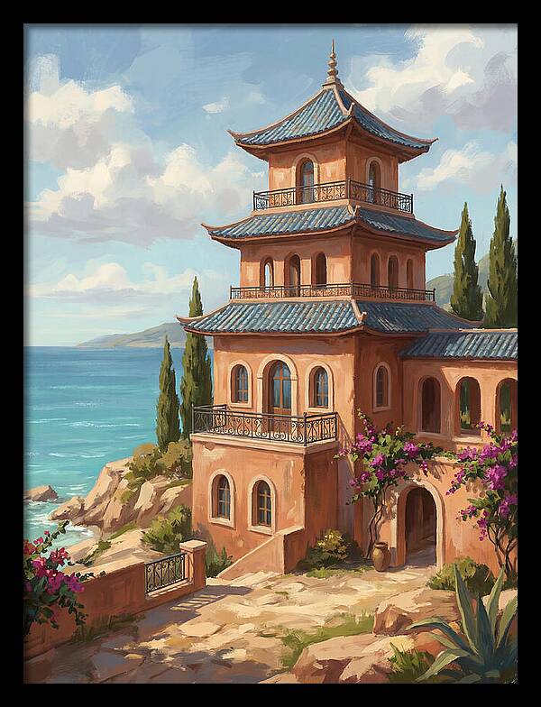 Mediterranean Pagoda Serenity