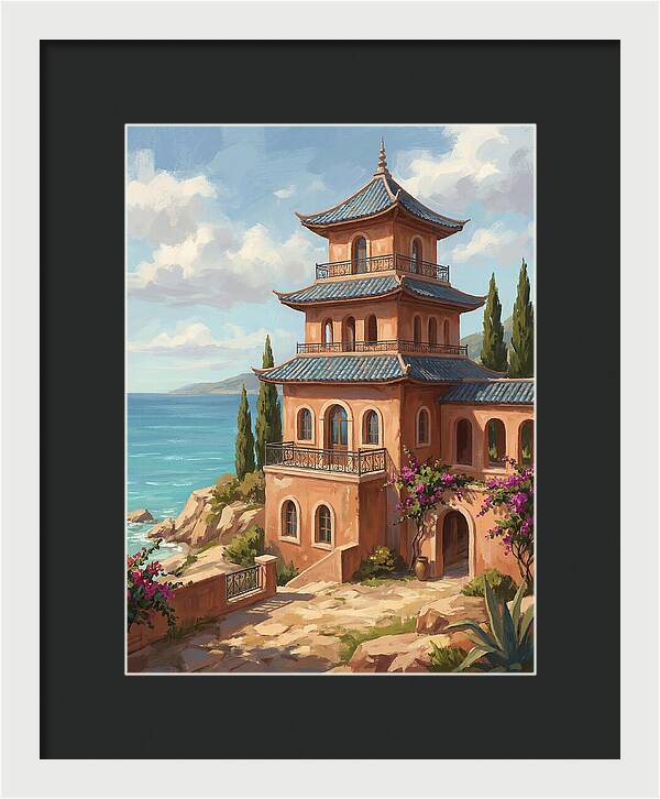 Mediterranean Pagoda Serenity