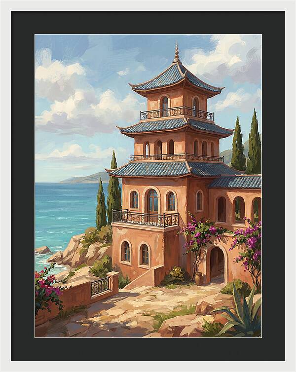 Mediterranean Pagoda Serenity