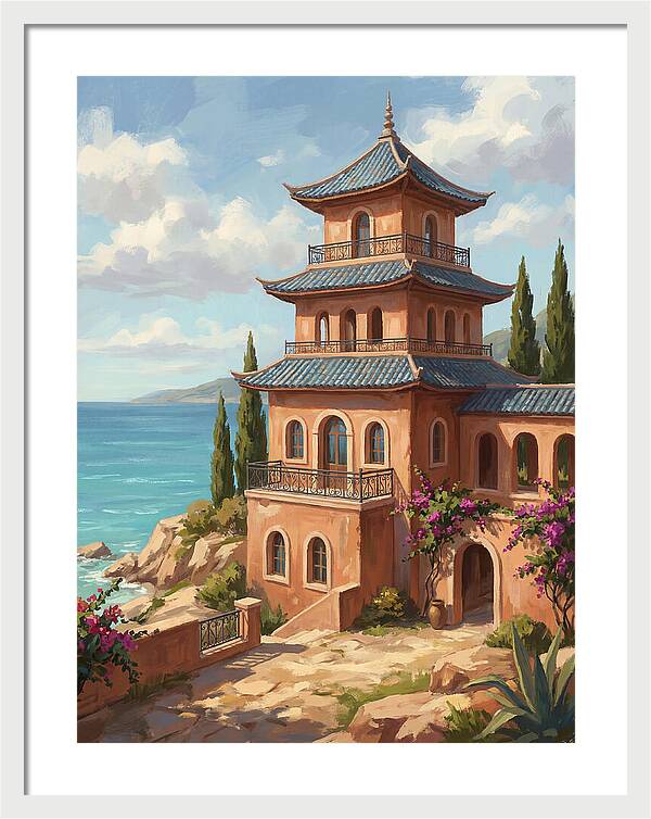 Mediterranean Pagoda Serenity