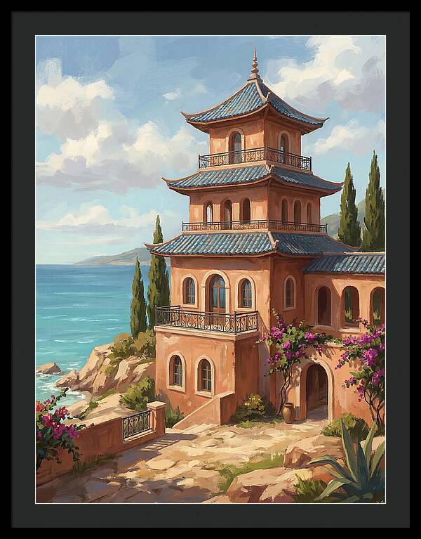 Mediterranean Pagoda Serenity
