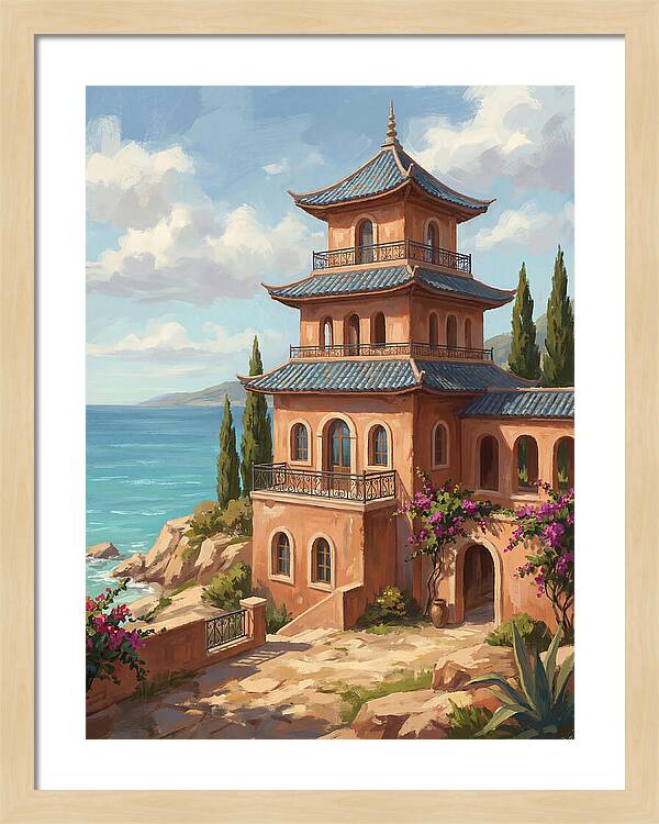 Mediterranean Pagoda Serenity