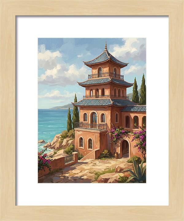 Mediterranean Pagoda Serenity