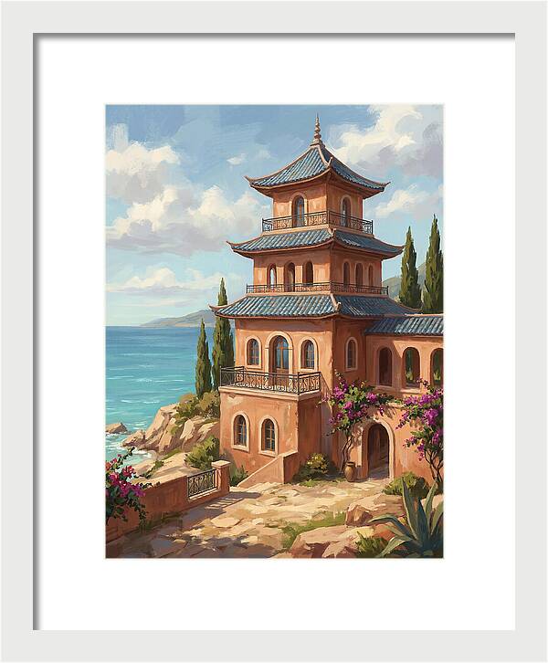 Mediterranean Pagoda Serenity