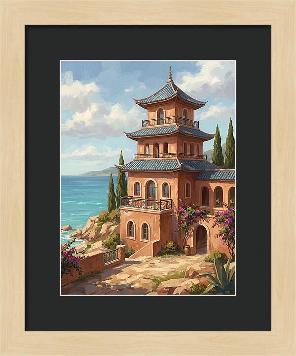 Mediterranean Pagoda Serenity