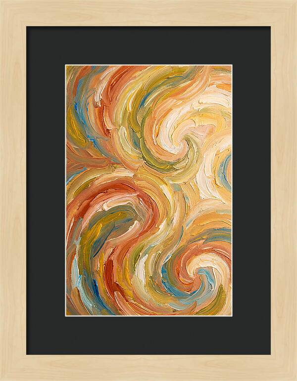 Mediterranean Paint Swirl