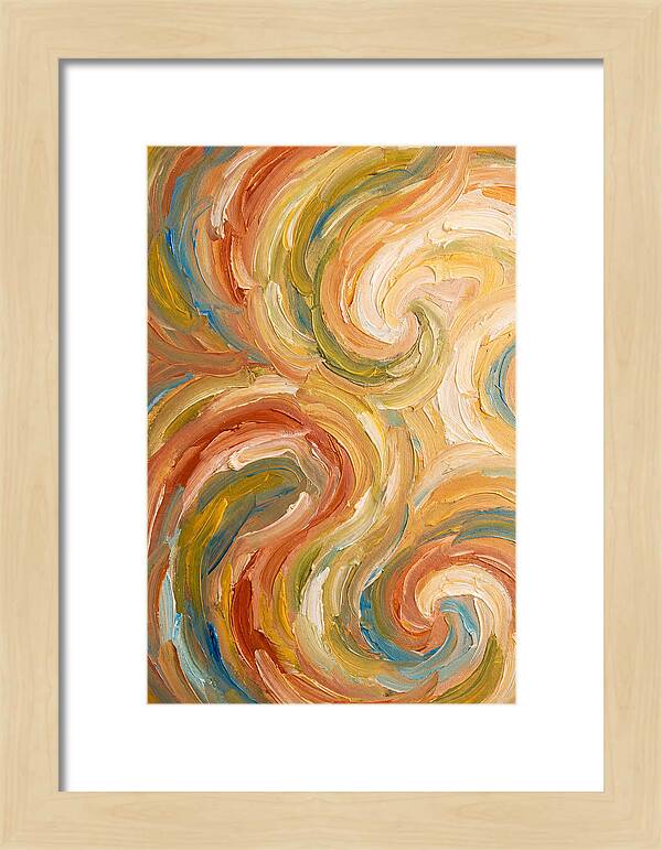 Mediterranean Paint Swirl