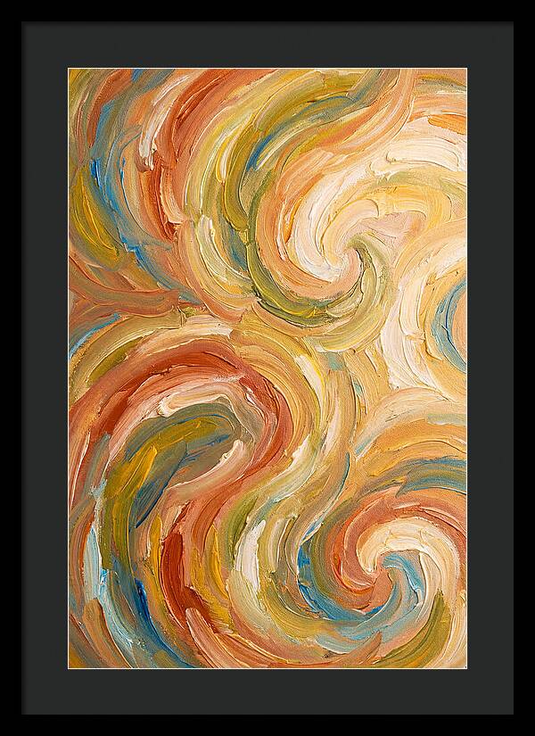 Mediterranean Paint Swirl