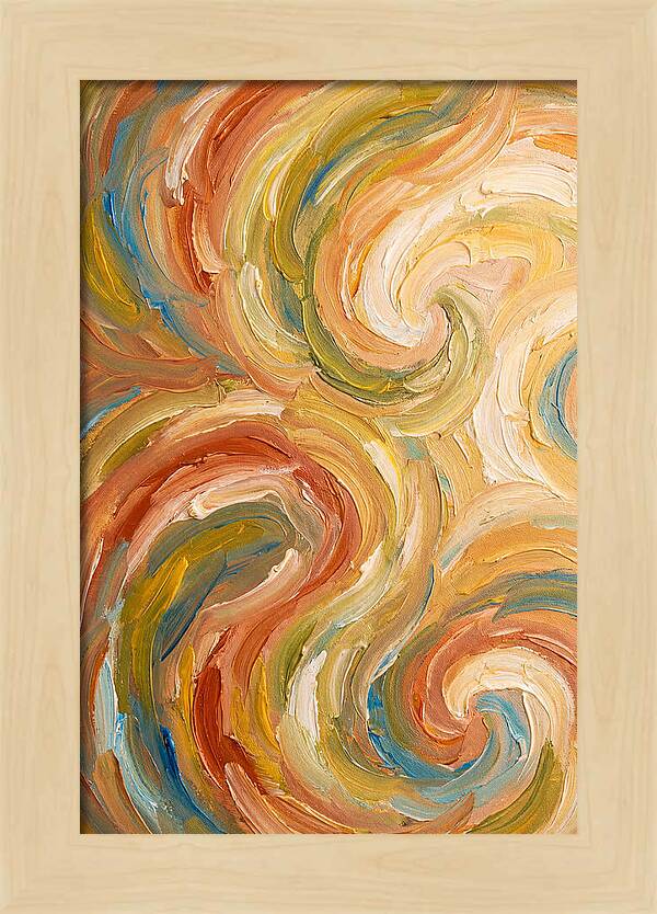 Mediterranean Paint Swirl