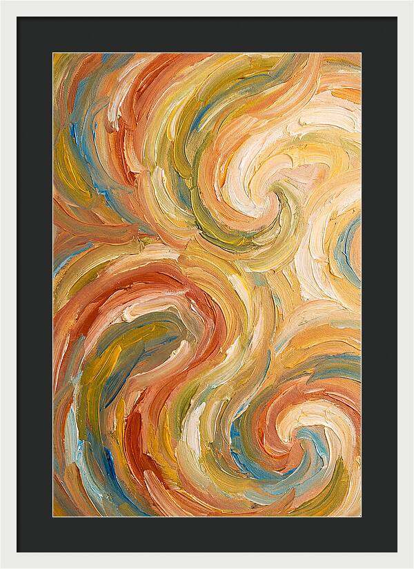 Mediterranean Paint Swirl