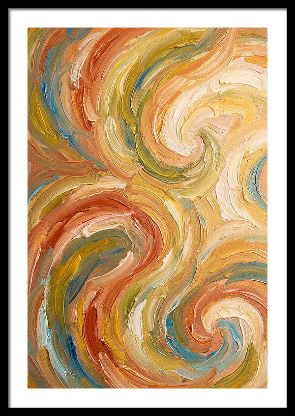 Mediterranean Paint Swirl