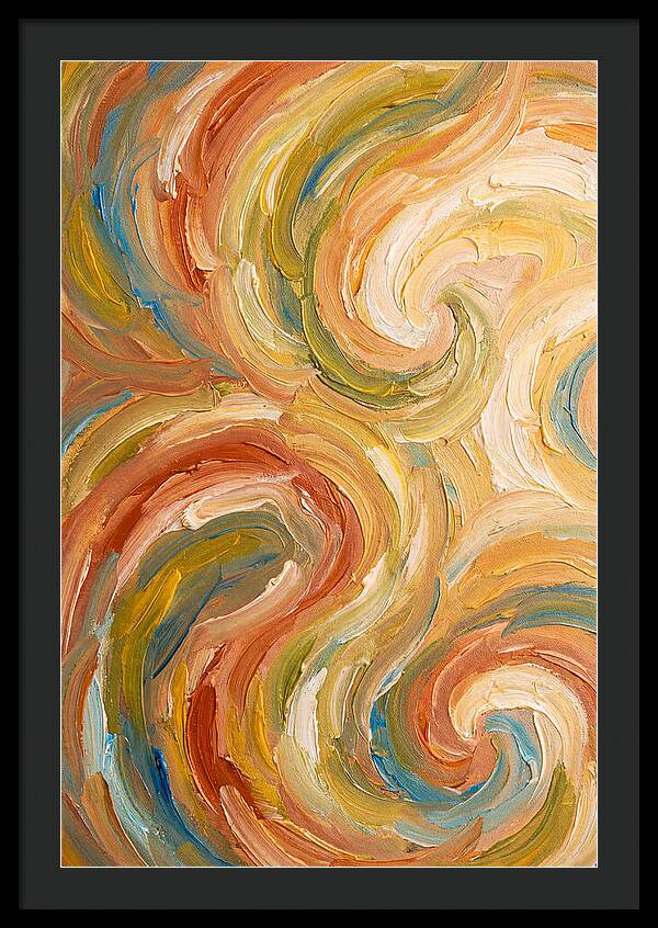 Mediterranean Paint Swirl
