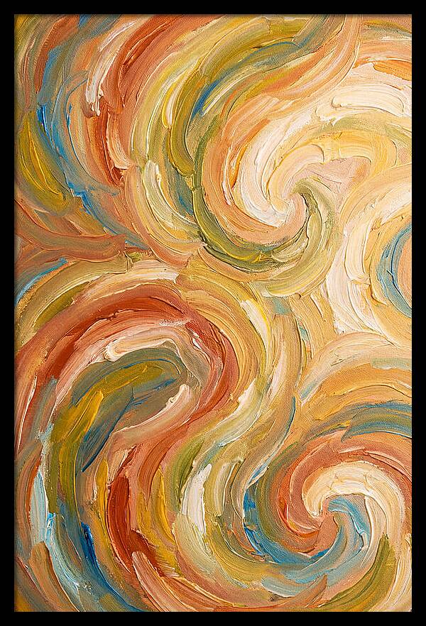 Mediterranean Paint Swirl