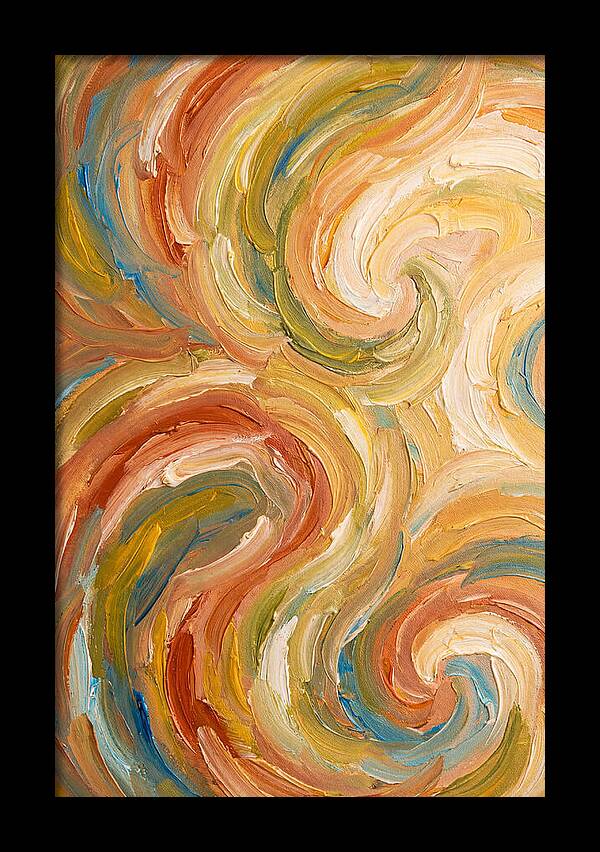 Mediterranean Paint Swirl