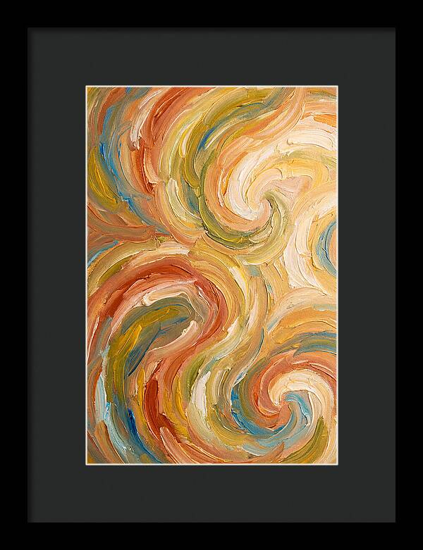 Mediterranean Paint Swirl