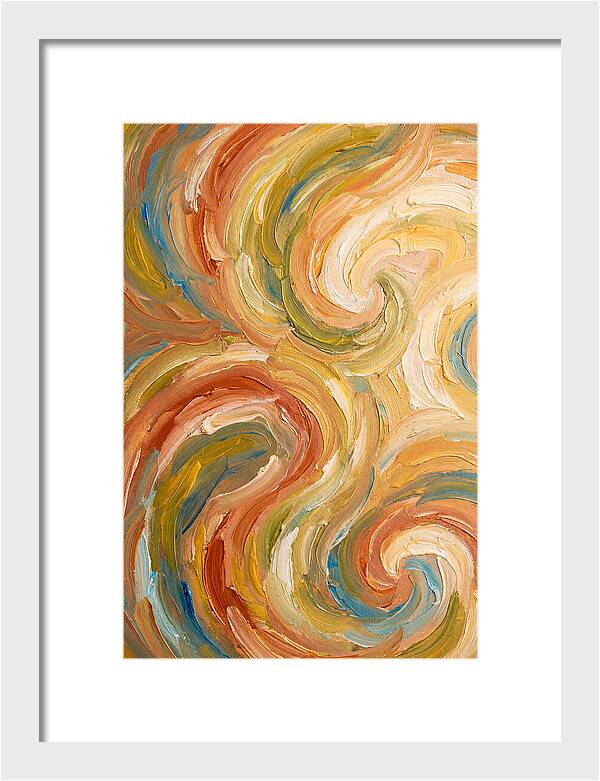 Mediterranean Paint Swirl
