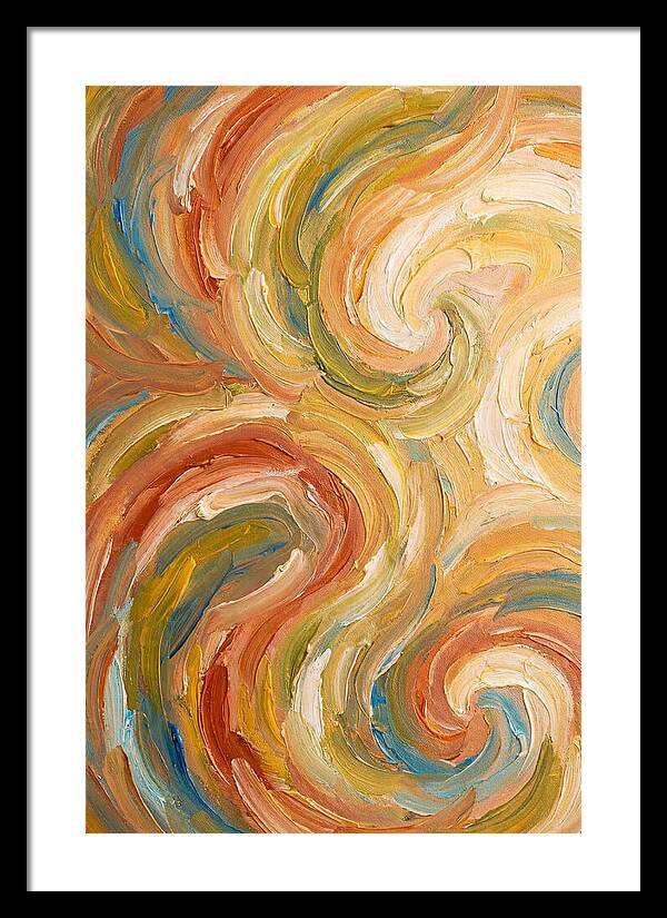 Mediterranean Paint Swirl