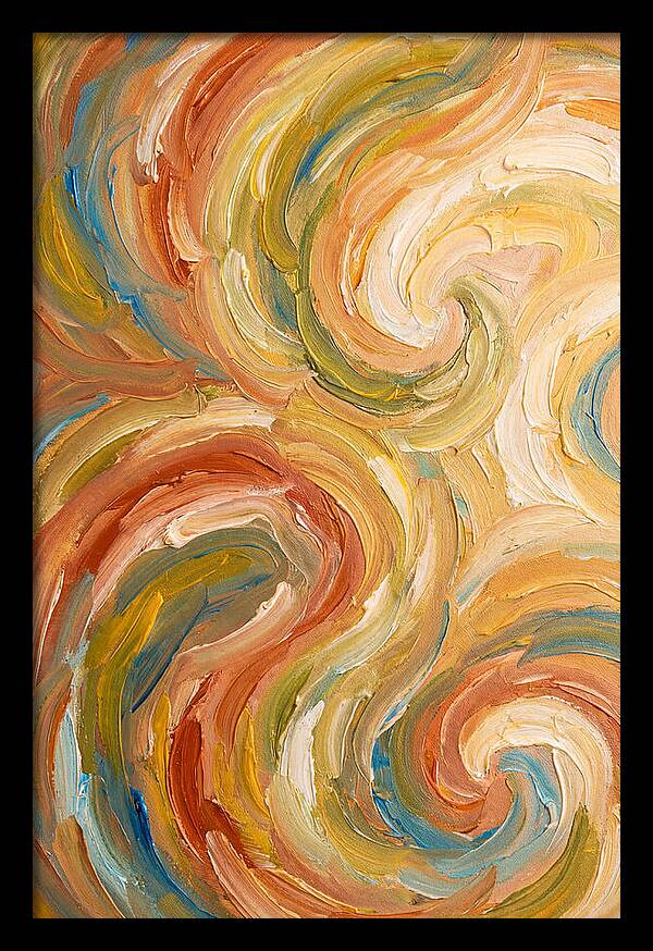 Mediterranean Paint Swirl