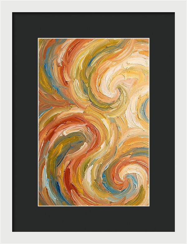 Mediterranean Paint Swirl