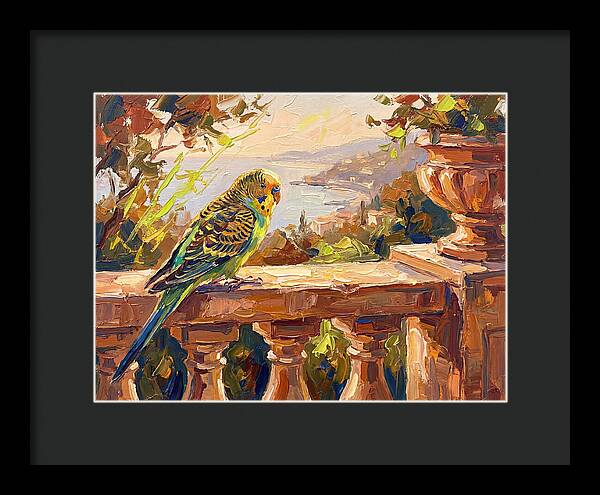 Mediterranean Parakeet Serenity