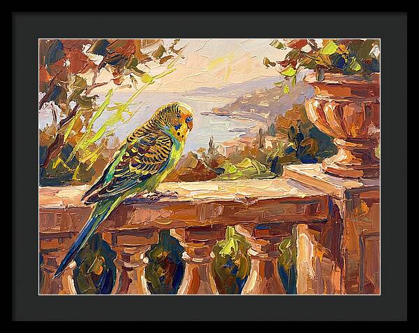 Mediterranean Parakeet Serenity