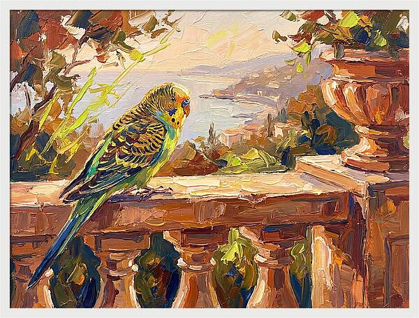 Mediterranean Parakeet Serenity