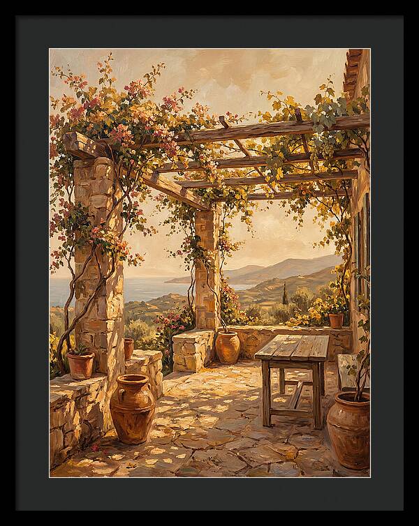 Mediterranean Pergola Retreat