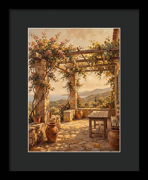 Mediterranean Pergola Retreat