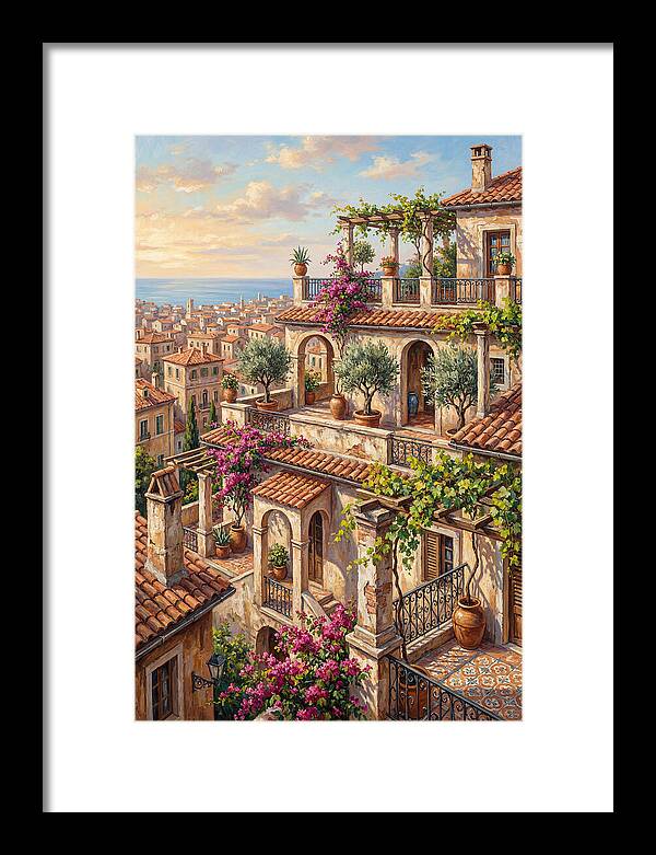 Mediterranean Rooftop Serenity
