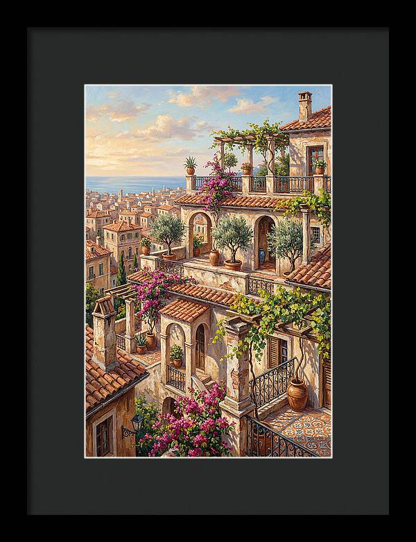 Mediterranean Rooftop Serenity