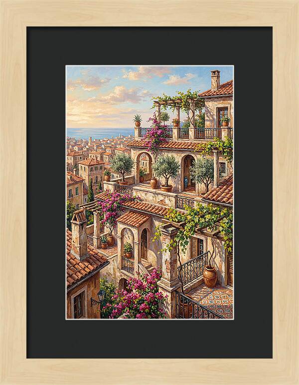 Mediterranean Rooftop Serenity