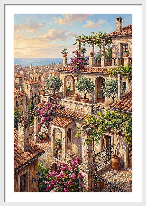 Mediterranean Rooftop Serenity