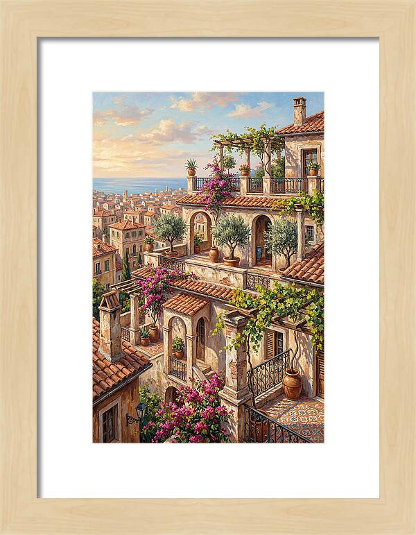 Mediterranean Rooftop Serenity