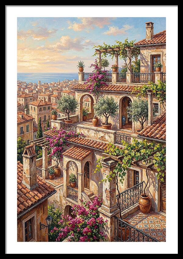 Mediterranean Rooftop Serenity
