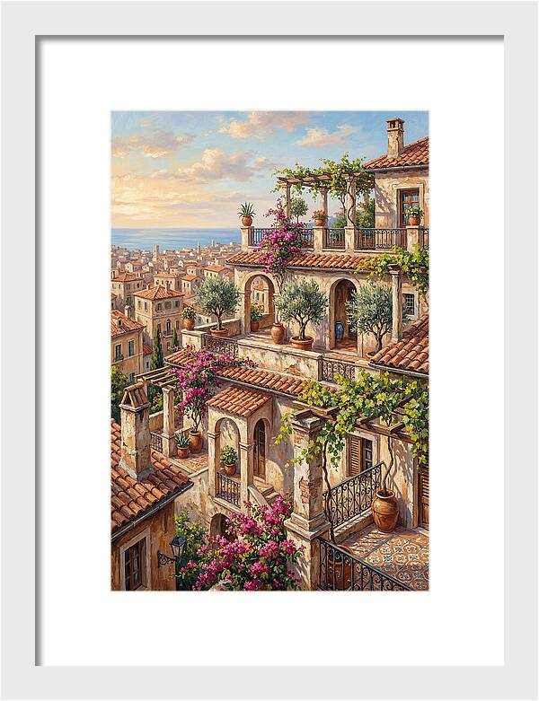 Mediterranean Rooftop Serenity