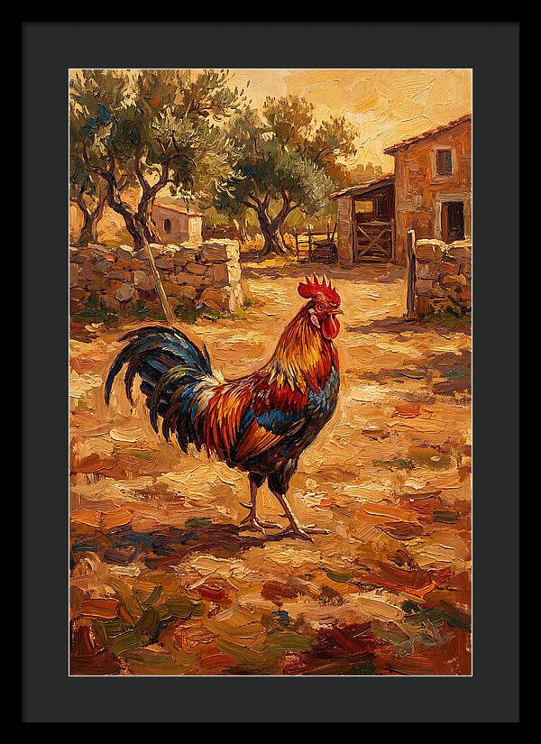 Mediterranean Rooster Majesty