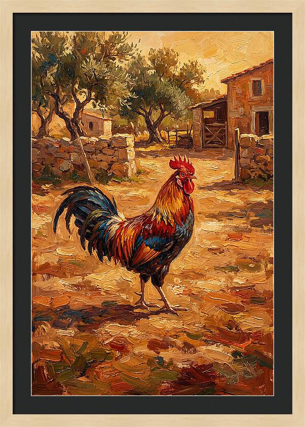 Mediterranean Rooster Majesty