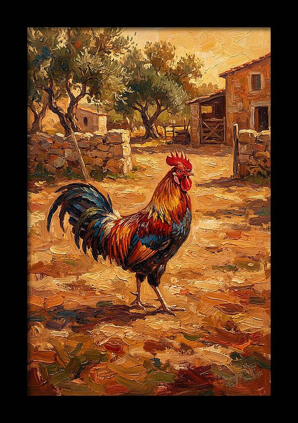 Mediterranean Rooster Majesty