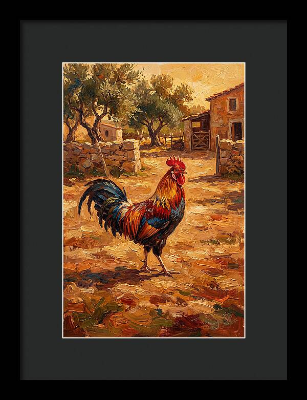 Mediterranean Rooster Majesty
