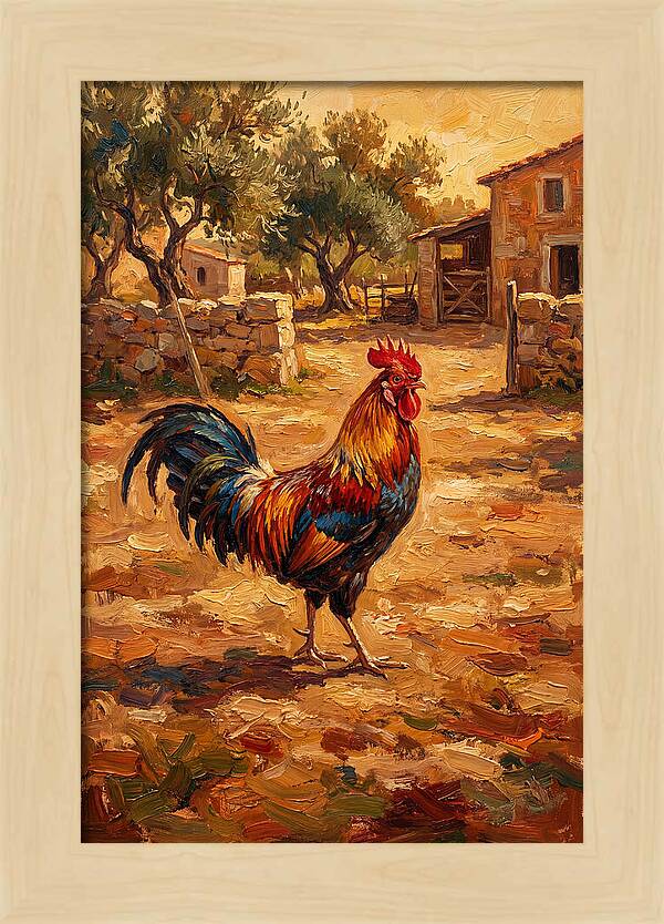 Mediterranean Rooster Majesty