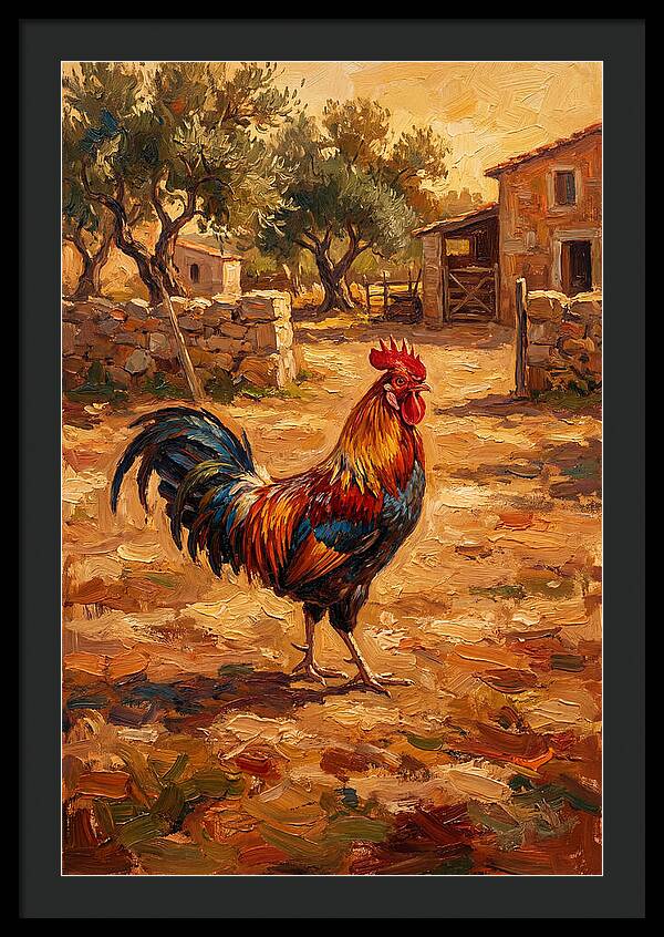 Mediterranean Rooster Majesty