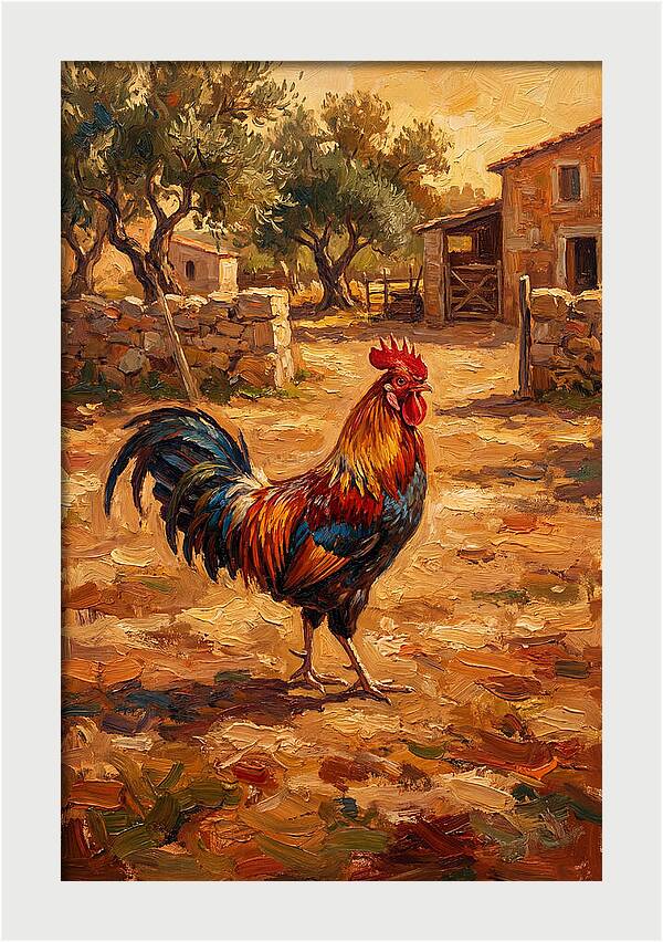 Mediterranean Rooster Majesty