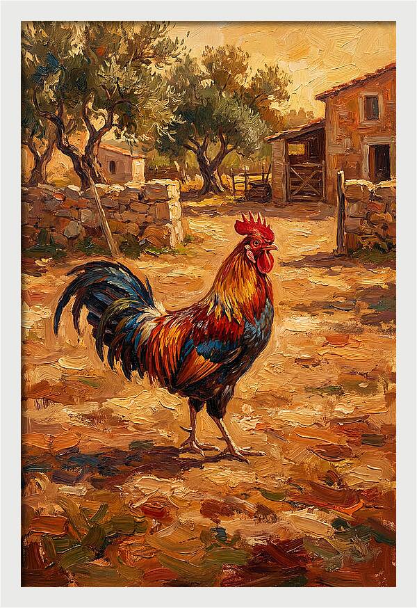 Mediterranean Rooster Majesty